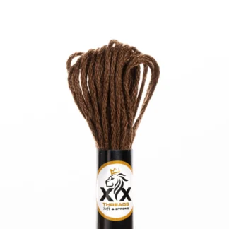 XXThreads 6ply 8m - 406 Very Dark Mocha Brown