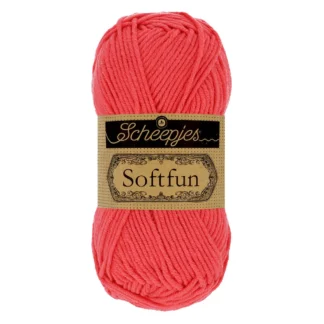 Scheepjes Softfun 50g 2607 Coral