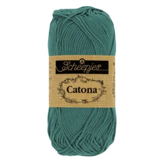 Scheepjes Catona 50g 391 Deep Ocean Green