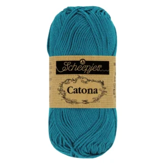 Scheepjes Catona 50g 400 Petrol Blue
