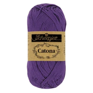 Scheepjes Catona 50g 521 Deep Violet