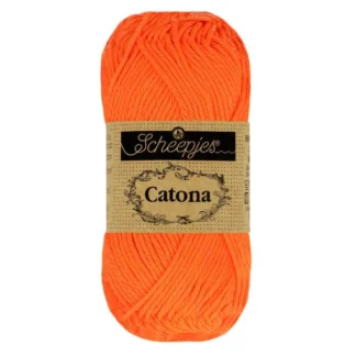 Scheepjes Catona 50g 603 Neon Orange