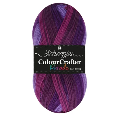 Scheepjes Colour Crafter Parade 100g 407 Purple Blend
