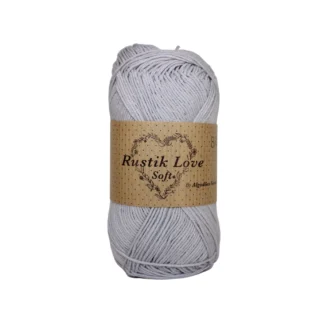 Algodões Selva Rustik Love Soft 50g 084 Lunar Rock