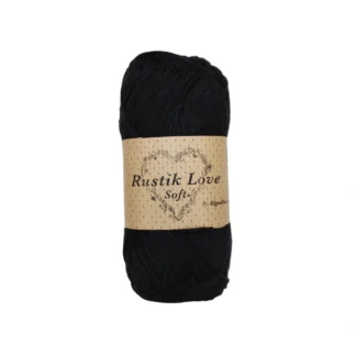 Algodões Selva Rustik Love Soft 50g 100 Black Coffee