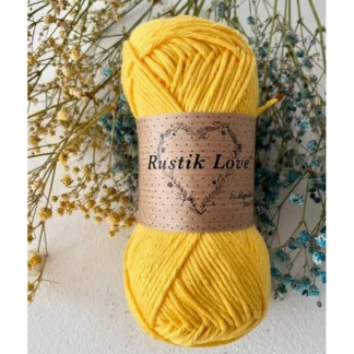 Algodões Selva Rustik Love 50g 009 Lemon