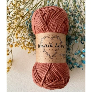 Algodões Selva Rustik Love 50g 015 Mocha Mousse