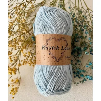 Algodões Selva Rustik Love 50g 041 Baby Blue