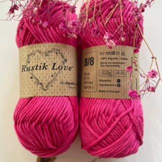 Algodões Selva Rustik Love 50g 030 Carmine