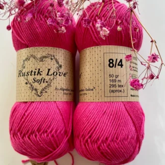 Algodões Selva Rustik Love Soft 50g 030 Carmine
