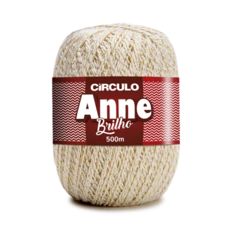 Círculo Anne Brilho 150g 8176 Off White