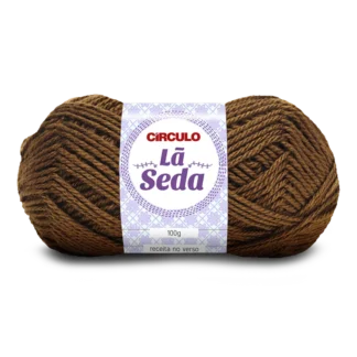 Círculo Lã Seda 100g 7382 Chocolate