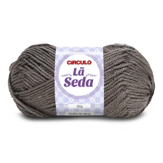 Círculo Lã Seda 100g 7417 Chumbo